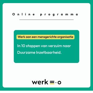 Individueel programma: In 10 stappen van verzuim naar Duurzame Inzetbaarheid